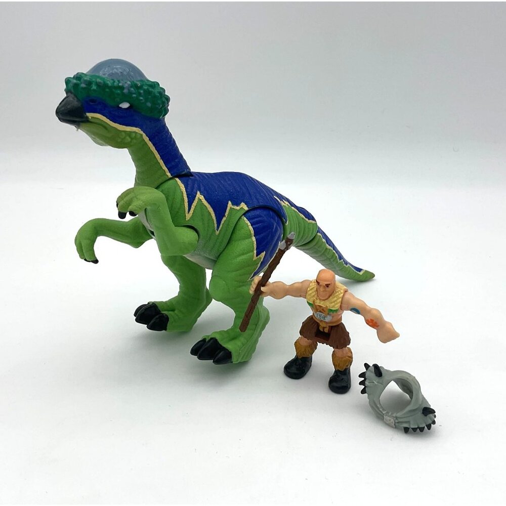 Fisher Price VTG Imaginext Dinosaur Playset Hammer The Pachycephalosaurus